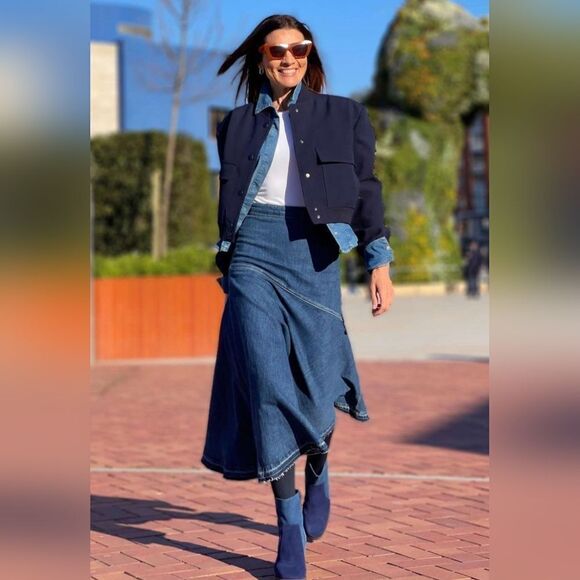 ZW THE DENIM SKIRT Bloggers fav - Picture 5 of 12